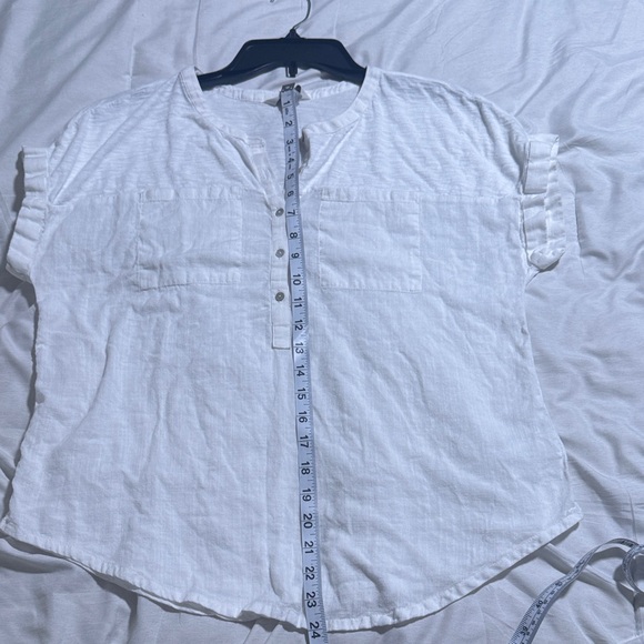 Lucky Brand White Blouse - Picture 4 of 5